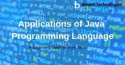 Applications of Java Programming Language